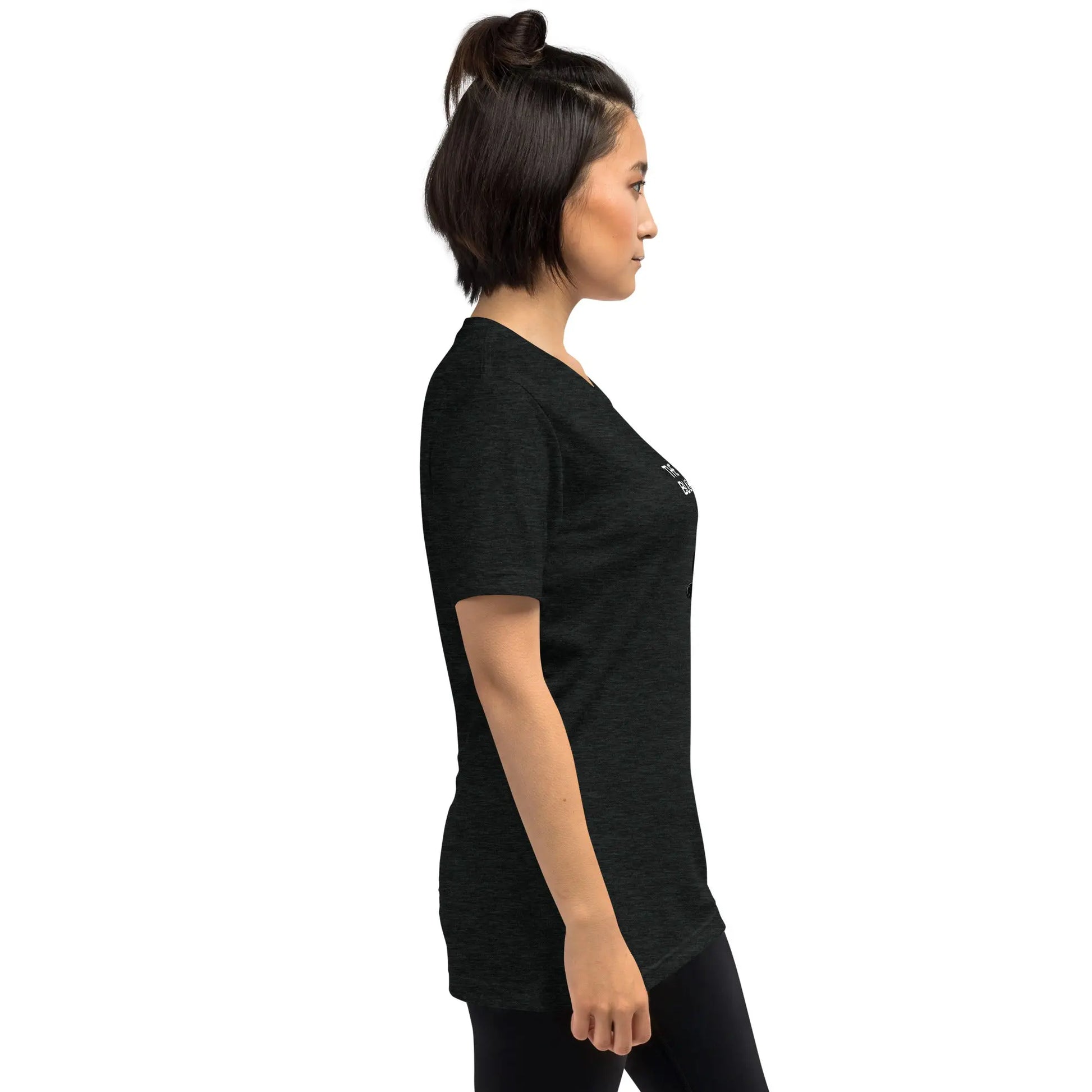 DMC Black Leopard Short Sleeve Tri-Blend Comfy T-shirt Diving Moose Coffee, LLC