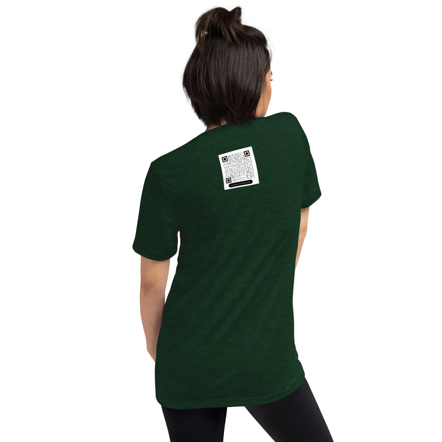 DMC Black Leopard Short Sleeve Tri-Blend Comfy T-shirt Diving Moose Coffee, LLC