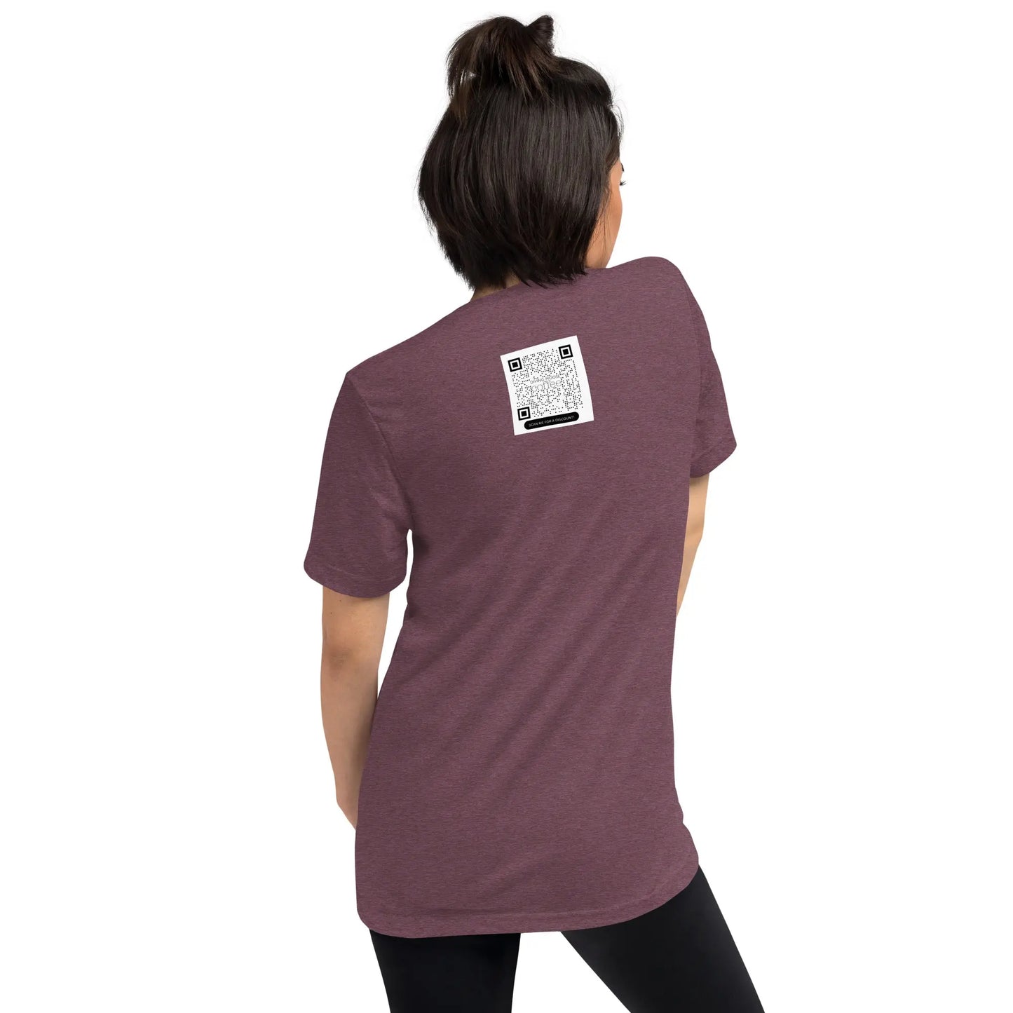 DMC Black Leopard Short Sleeve Tri-Blend Comfy T-shirt Diving Moose Coffee, LLC