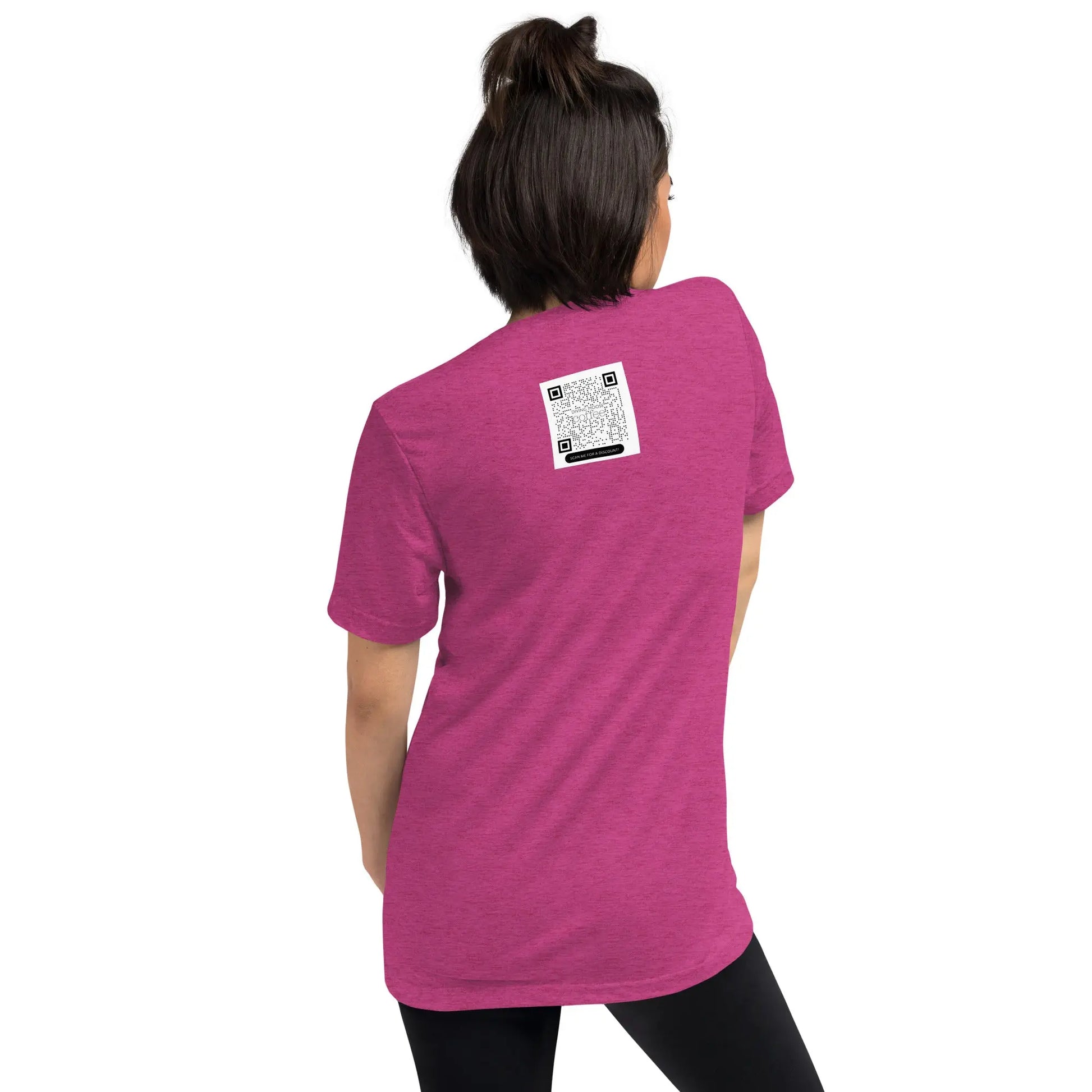 DMC Black Leopard Short Sleeve Tri-Blend Comfy T-shirt Diving Moose Coffee, LLC