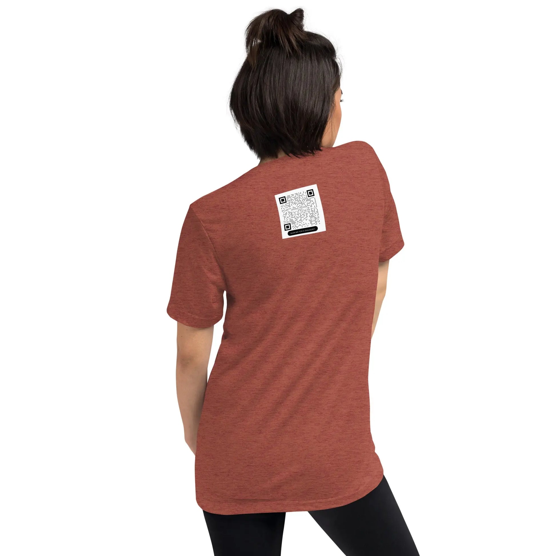 DMC Black Leopard Short Sleeve Tri-Blend Comfy T-shirt Diving Moose Coffee, LLC