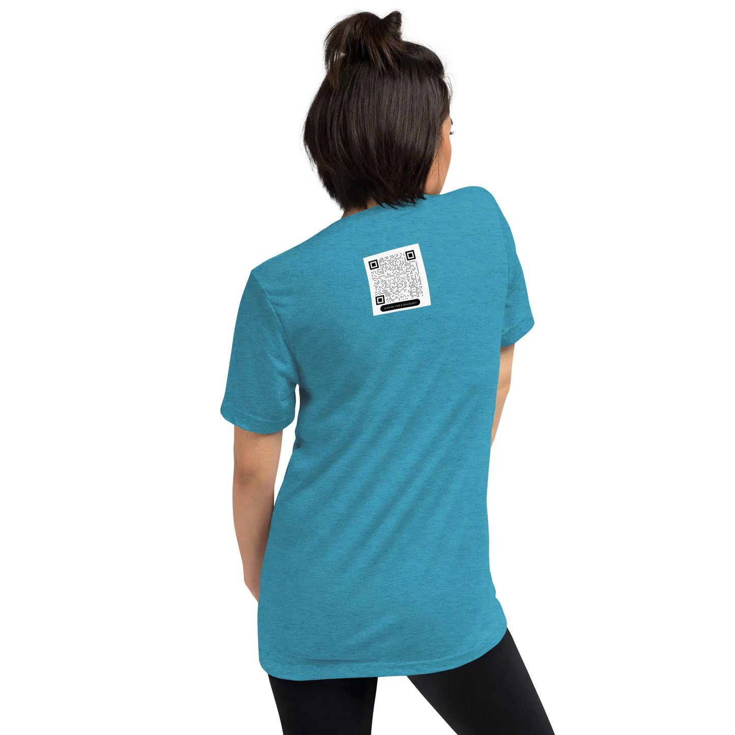 DMC Black Leopard Short Sleeve Tri-Blend Comfy T-shirt Diving Moose Coffee, LLC