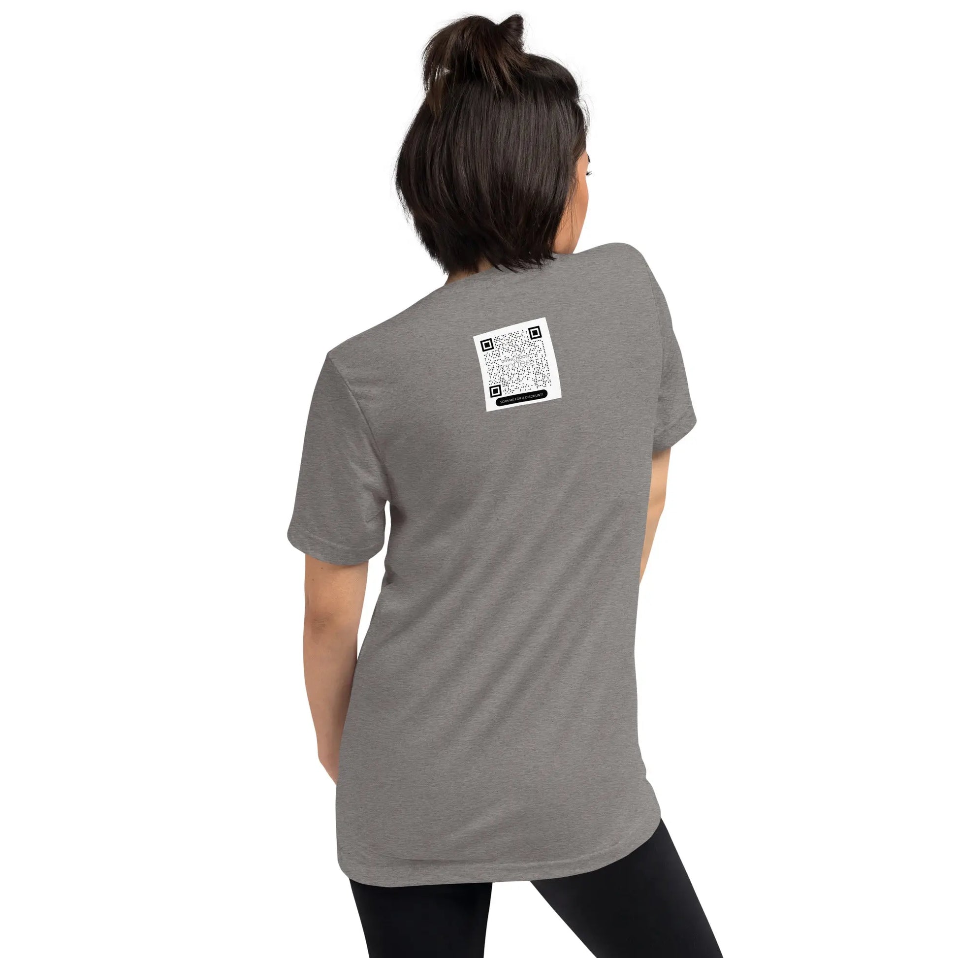 DMC Black Leopard Short Sleeve Tri-Blend Comfy T-shirt Diving Moose Coffee, LLC