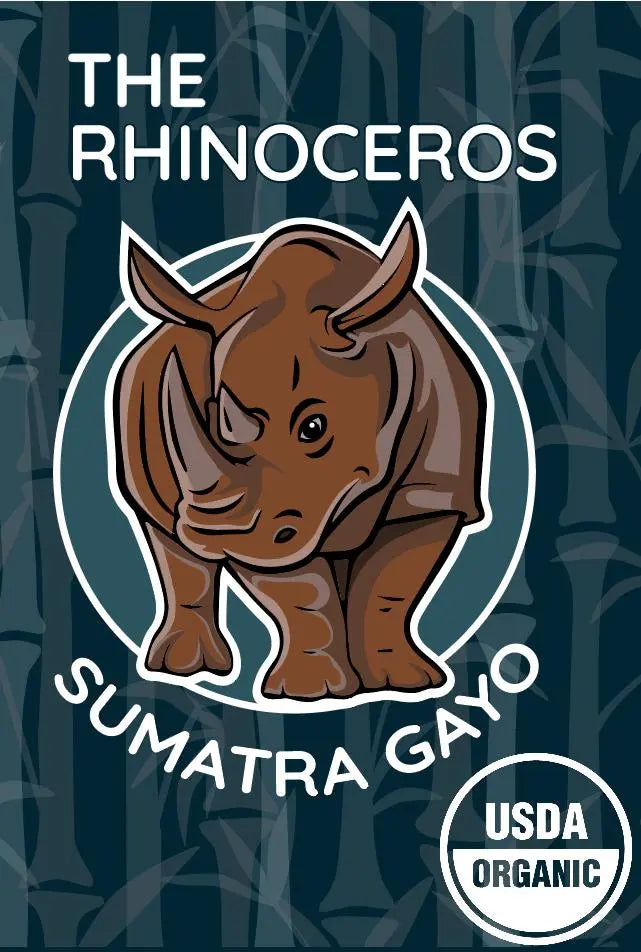 The Rhinoceros - Sumatra Gayo (Organic) Diving Moose Coffee, LLC