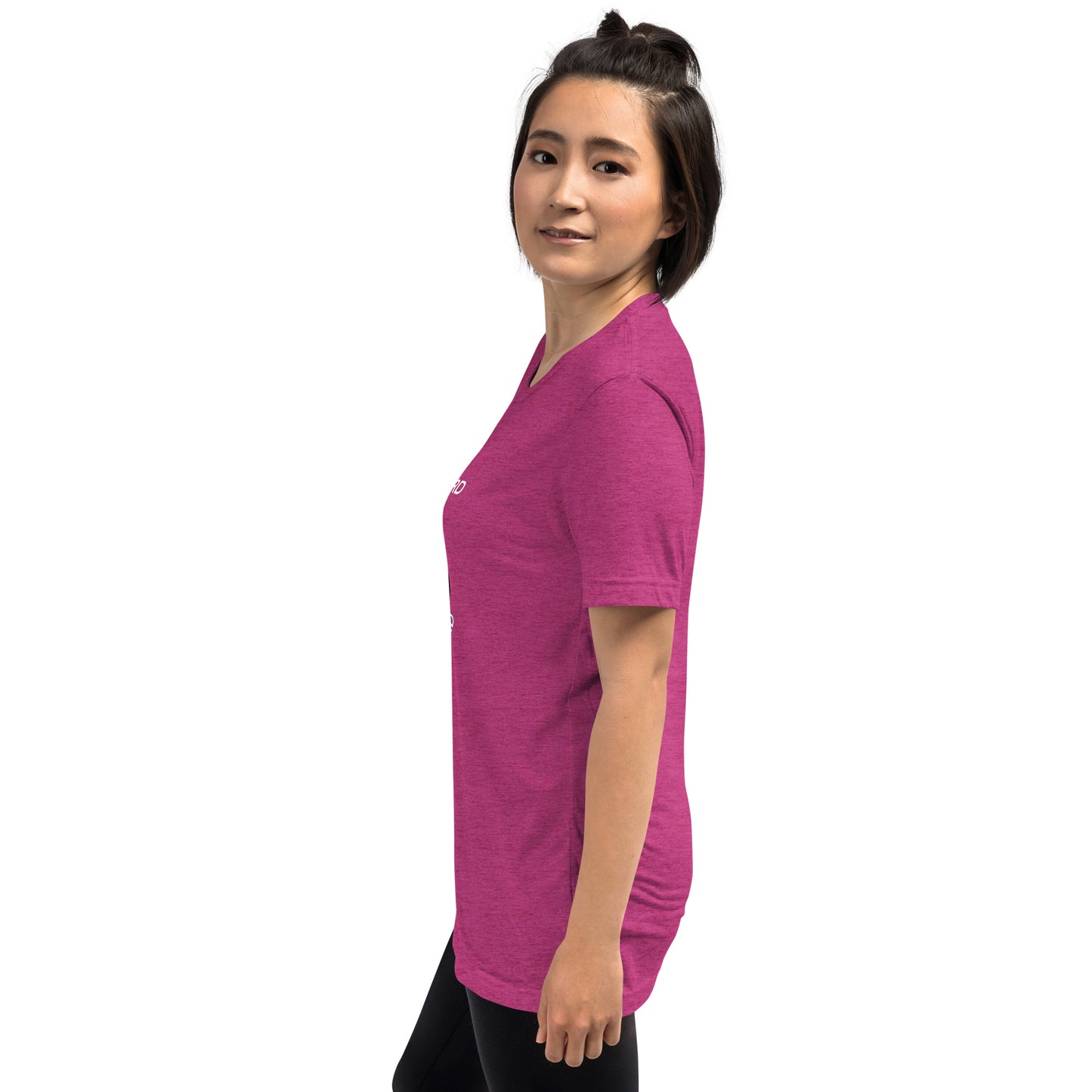 DMC Black Leopard Short Sleeve Tri-Blend Comfy T-shirt