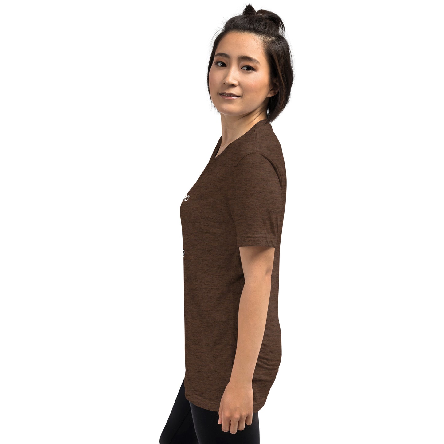 DMC Black Leopard Short Sleeve Tri-Blend Comfy T-shirt