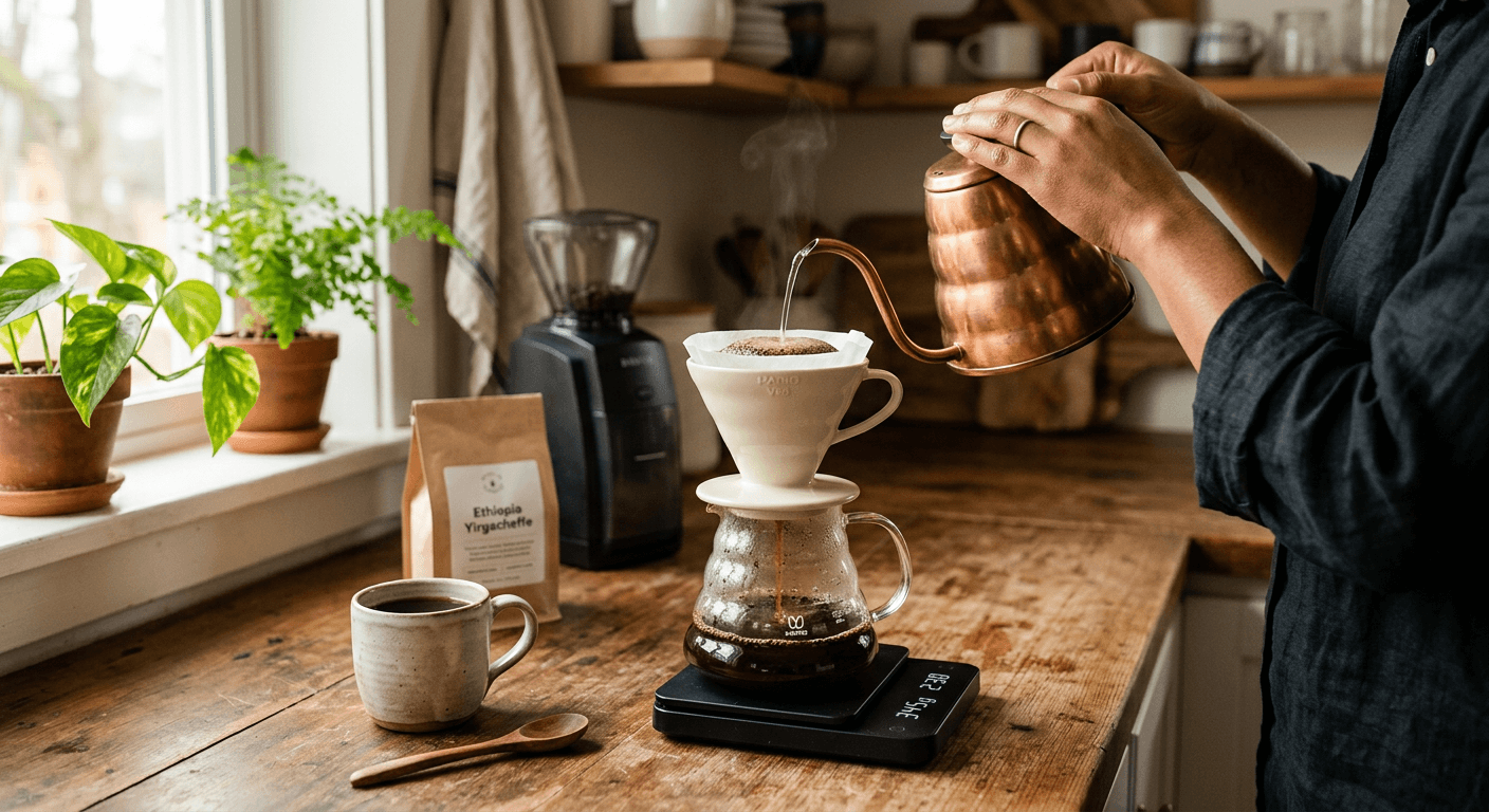 How to Brew the Perfect Pour-Over Coffee at Home: A Step-by-Step Guide for Beginners