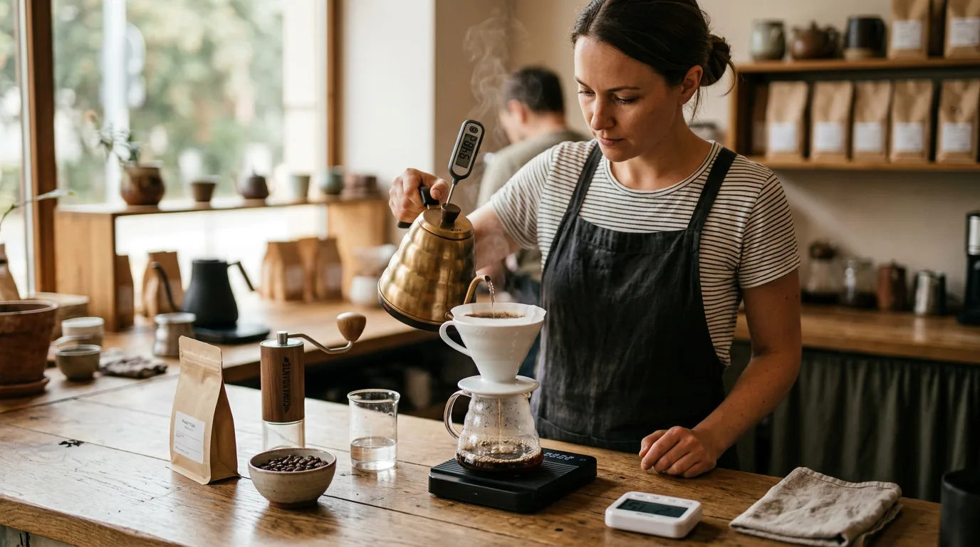 The Best Water Temperature and Ratio for Brewing Coffee: A Science-Backed Guide