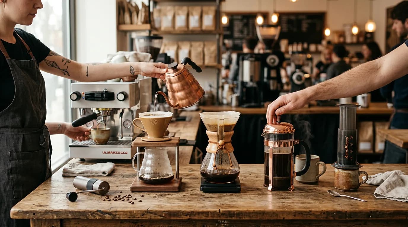 5 Coffee Brewing Methods Compared: Find Your Perfect Cup