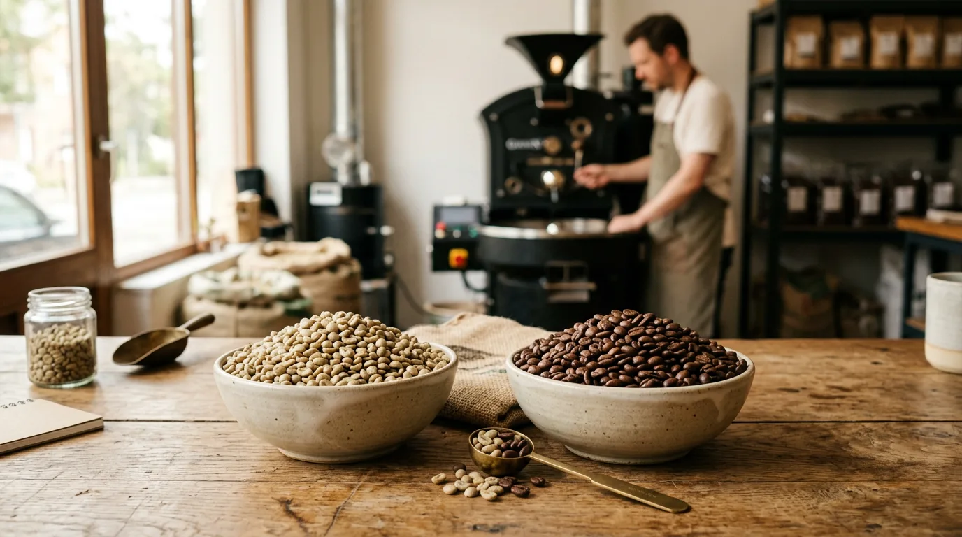 What Is Green Coffee? How Raw Beans Are Transformed by the Roasting Process