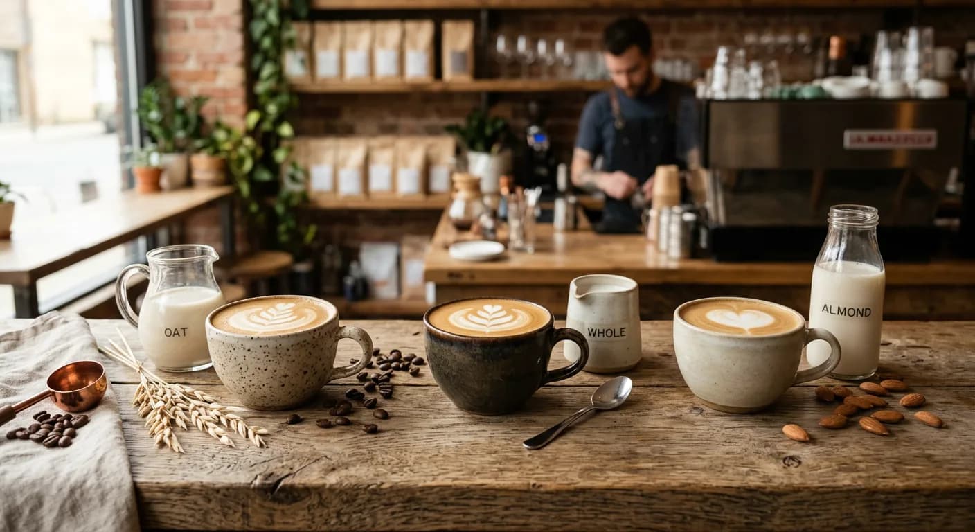 Oat Milk, Almond Milk, or Whole Milk: Which Coffee Creamer Actually Brings Out the Best Flavor in Specialty Coffee?