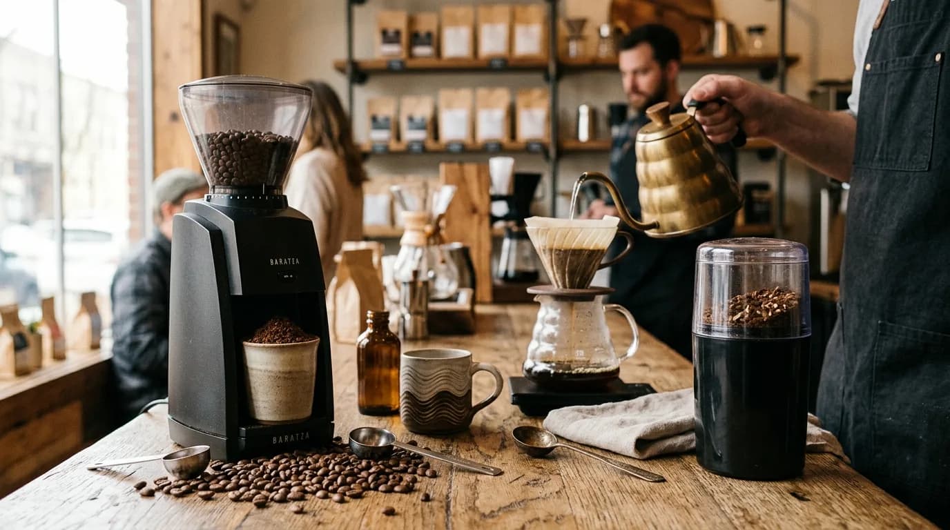 Burr Grinder vs. Blade Grinder: Why Your Grind Quality Determines Your Coffee's Flavor