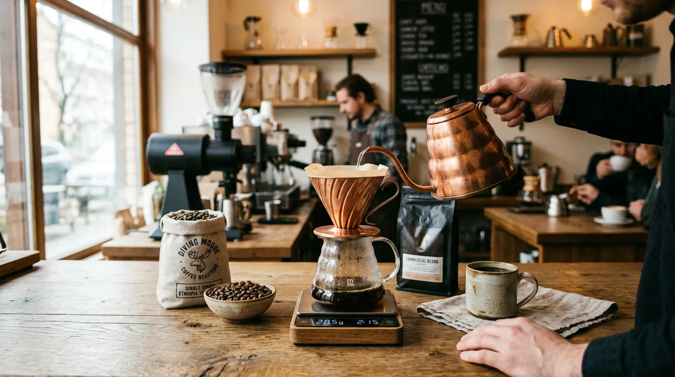 Specialty Coffee vs Commercial Coffee: What's Actually Different