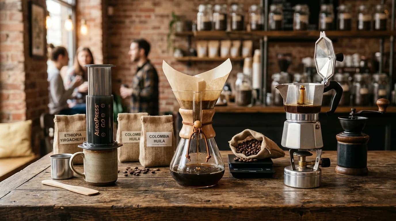 AeroPress vs. Chemex vs. Moka Pot: Which Brewing Method Is Best for Single-Origin Coffee?