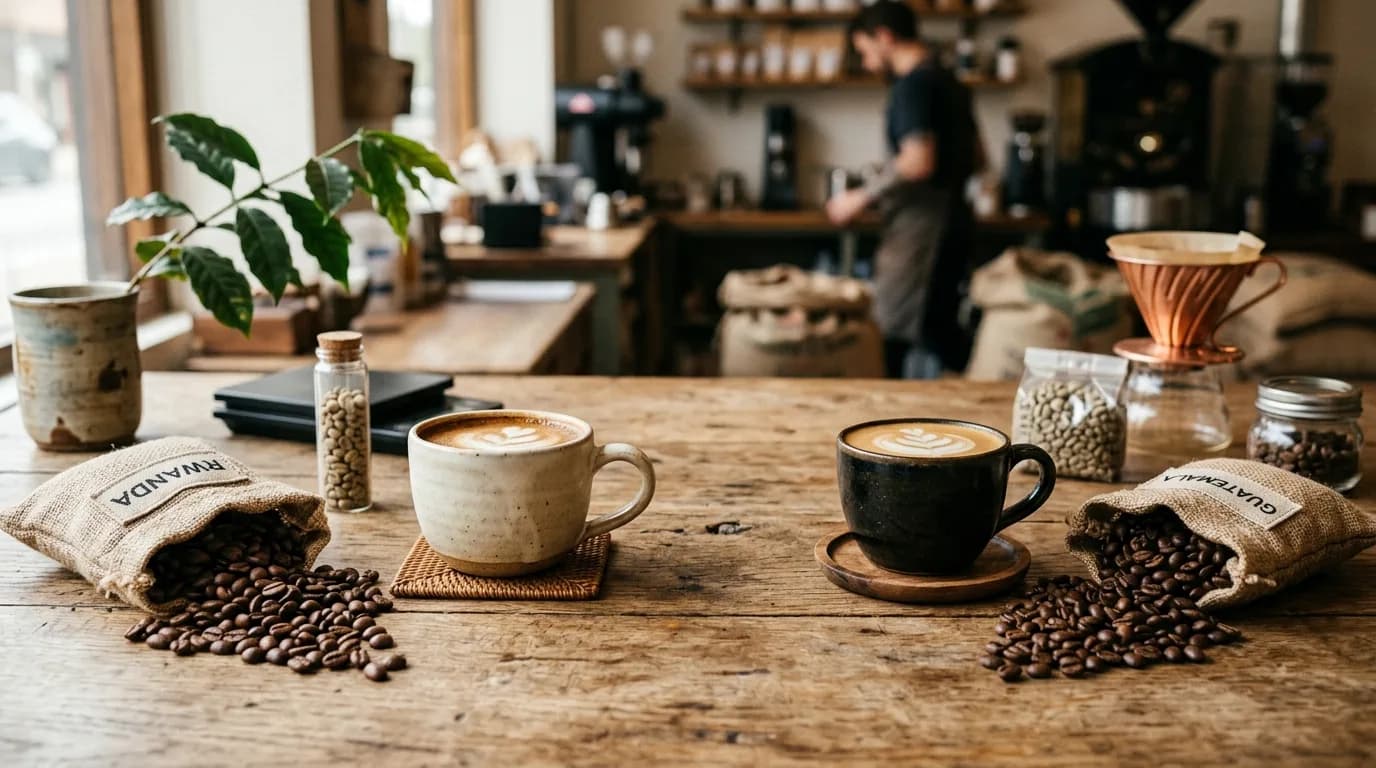 Rwanda vs. Guatemala Coffee Beans: How Terroir, Altitude, and Processing Shape Two Very Different Cups