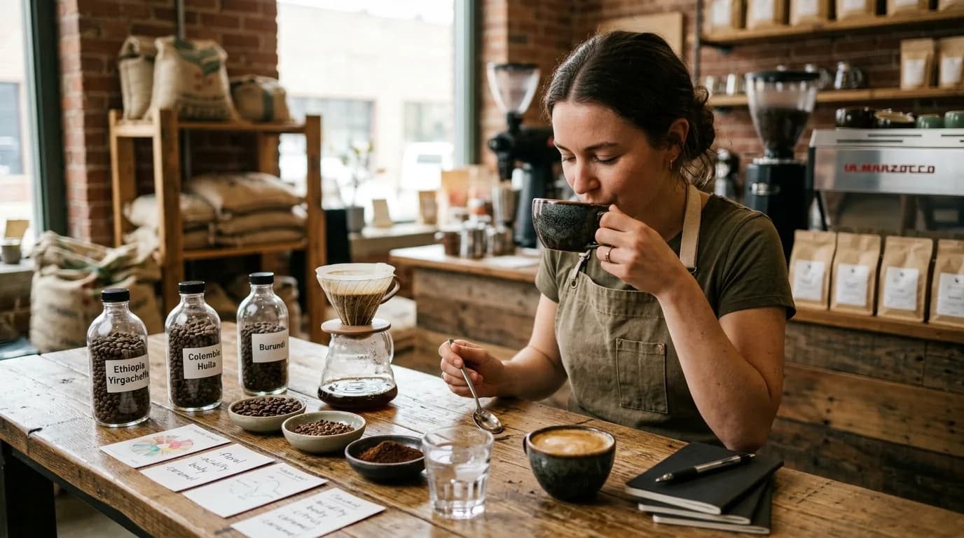 How to Taste Coffee Like a Sommelier: A Beginner's Guide to Flavor Notes, Body, and Acidity