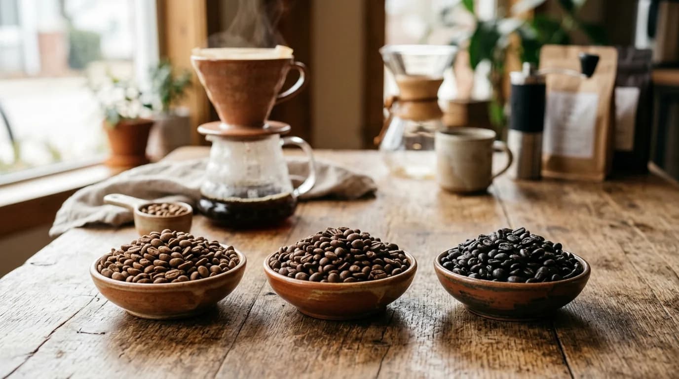 Light vs Medium vs Dark Roast: How to Pick the Right Coffee