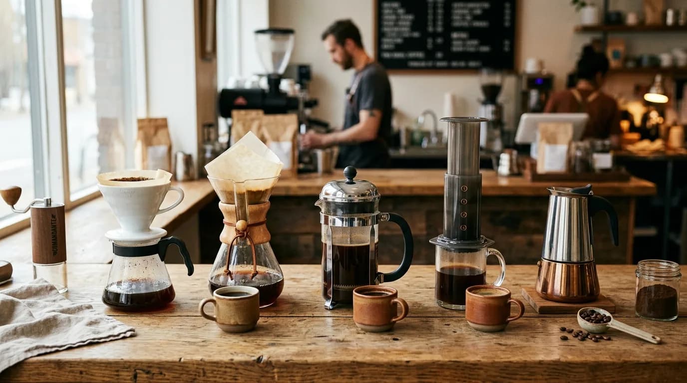 5 Coffee Brewing Methods Compared: Find Your Perfect Cup