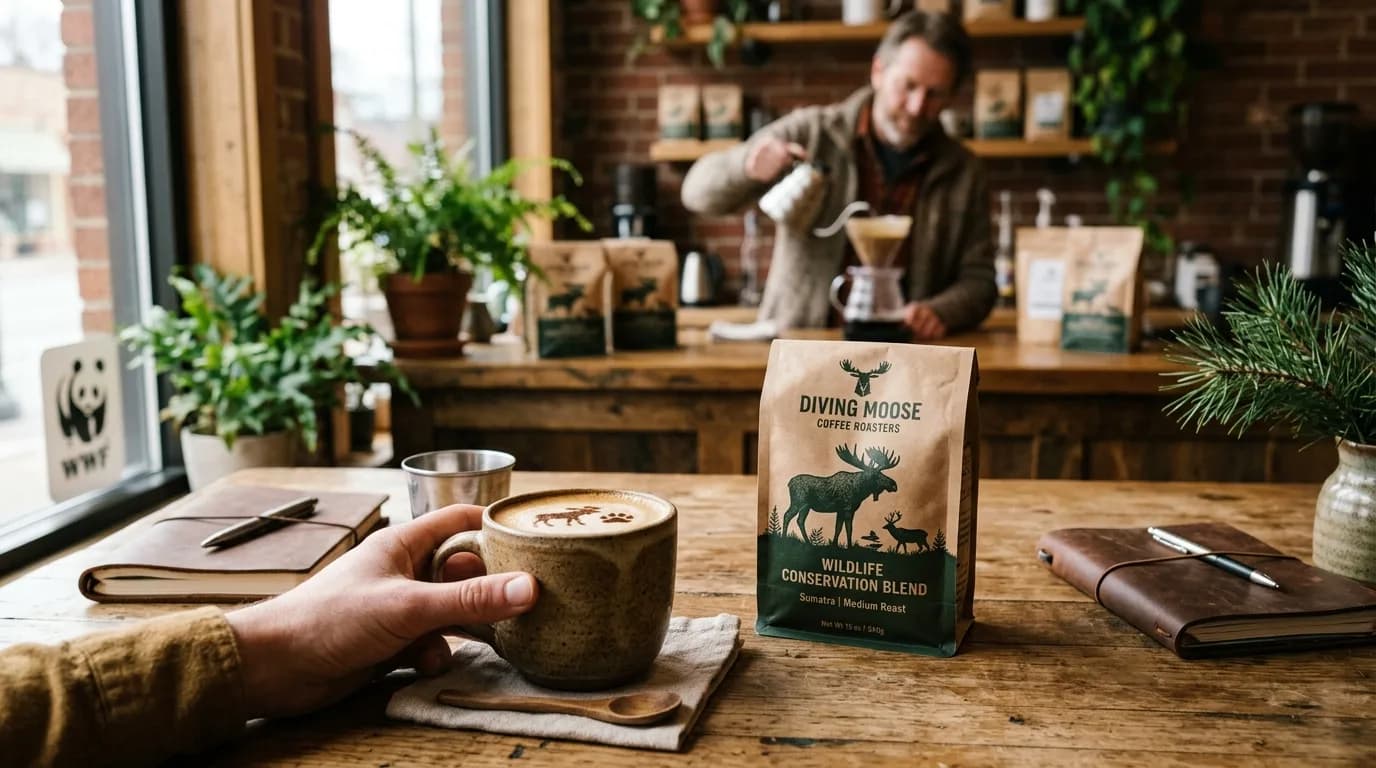 Wildlife You Help Protect With Every Bag of Diving Moose Coffee