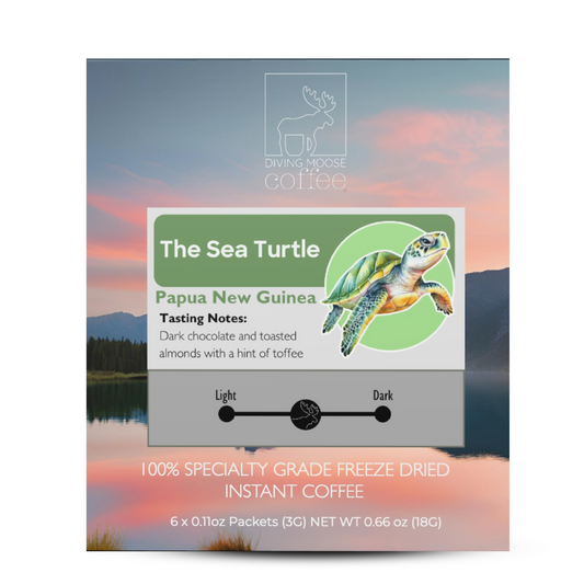 The Sea Turtle - Papua New Guinea Instant Vacuum Freeze Dried Medium Roast