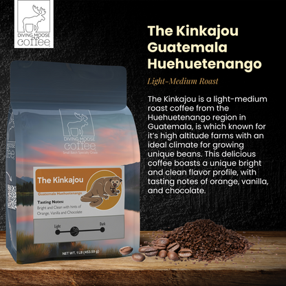 The Kinkajou - Guatemala Huehuetenango Medium-Light Roast