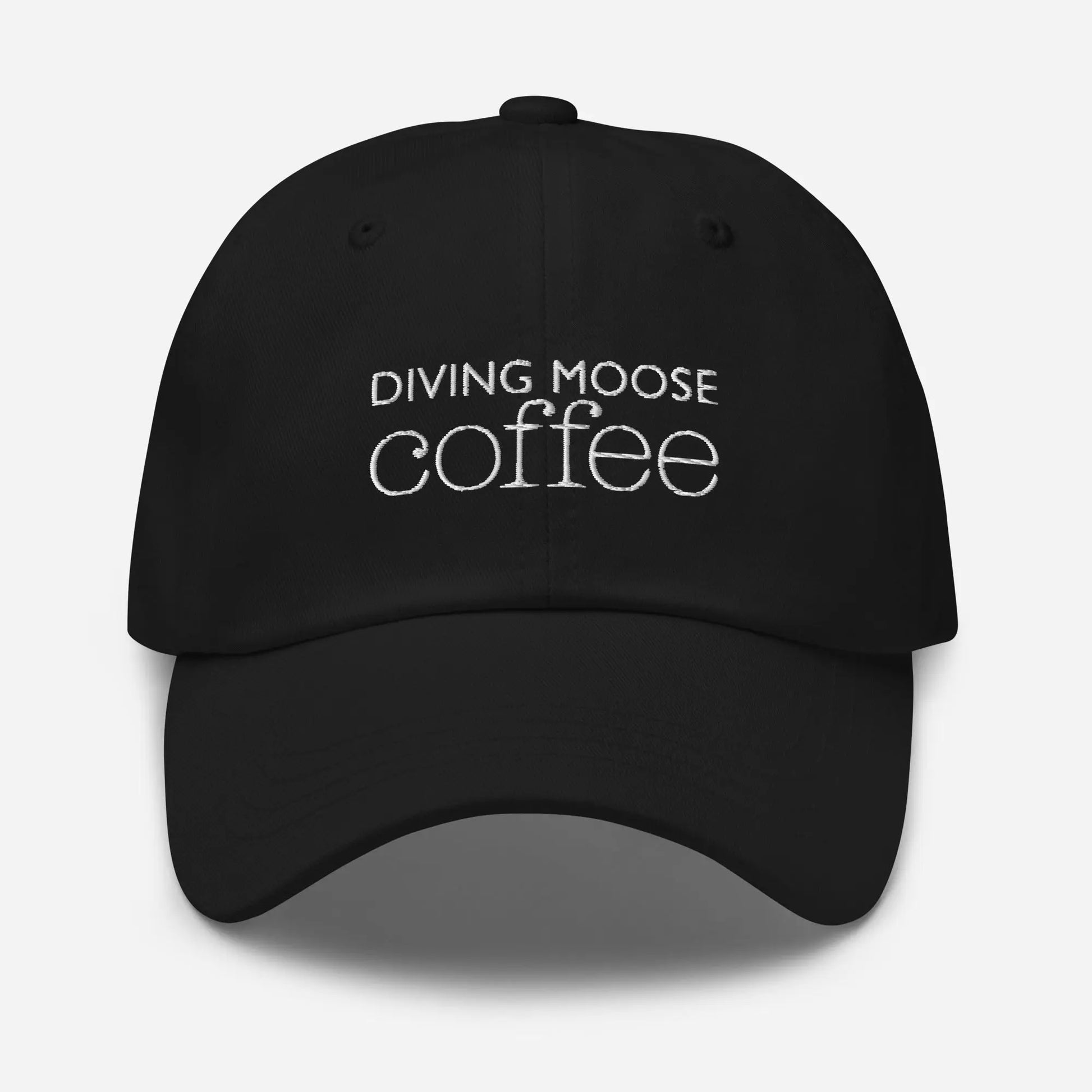 DMC Not Just Dads Hat (One Size Adjustable Fit) Diving Moose Coffee, LLC