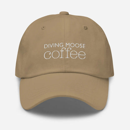 DMC Not Just Dads Hat (One Size Adjustable Fit) Diving Moose Coffee, LLC