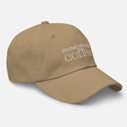 DMC Not Just Dads Hat (One Size Adjustable Fit) Diving Moose Coffee, LLC