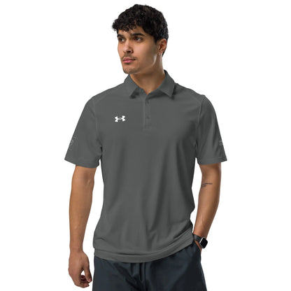 DMC Under Armour® Moisture Wicking Men's Athletic Polo Diving Moose Coffee, LLC