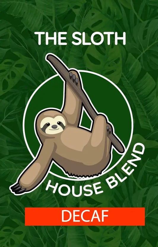 The Sloth - Decaf House Blend Diving Moose Coffee, LLC
