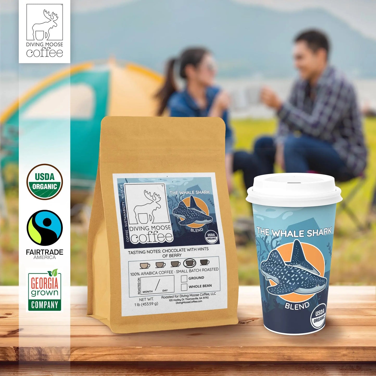 The Whale Shark Blend (Organic) Diving Moose Coffee, LLC